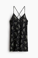 Open-back strappy dress