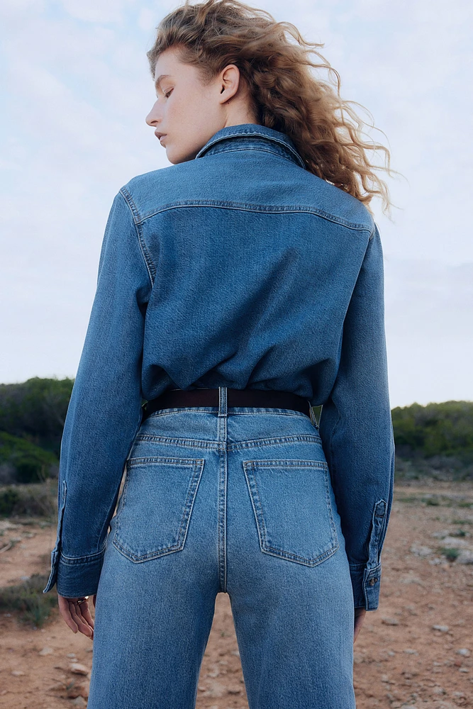 Flared High Jeans
