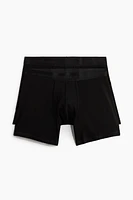Lot de 2 caleçons boxeurs Lycra🅫 mi-longs