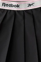 Pleated Jersey Skirt