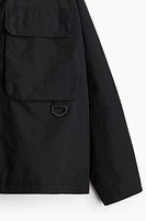 Loose Fit Water-Repellent Windbreaker