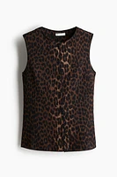 Textured Jersey Vest