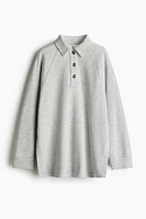 Sweatshirt with Collar