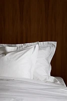 Cotton Percale Twin Duvet Cover Set