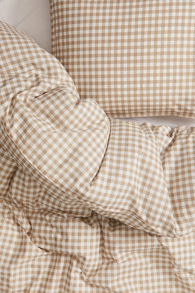 Enveloppe de couette lit simple à motif