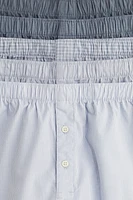 Lot de 5 caleçons en coton tissé