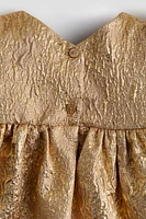 Shimmery Jacquard Dress