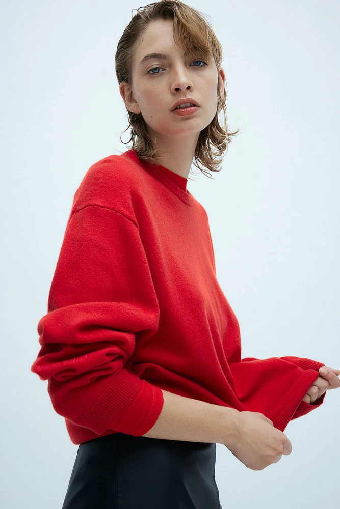 Fine-knit Cashmere Sweater