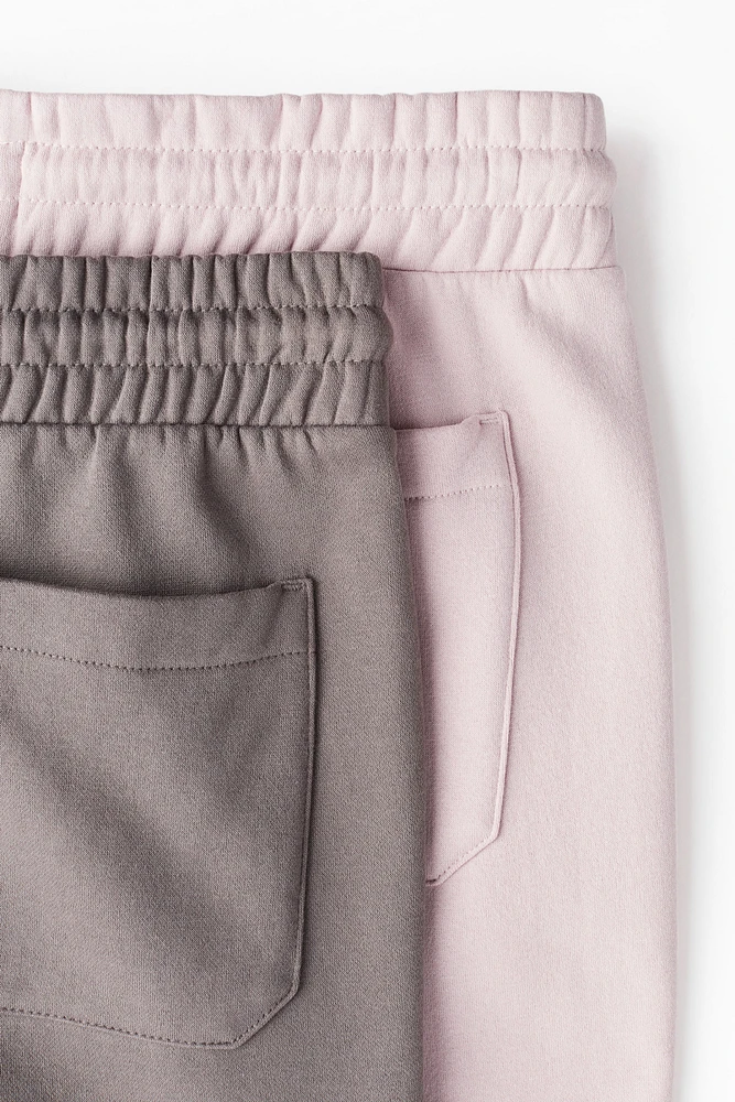 Lot de 2 shorts Coupe Classique en molleton