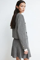 Veste en tissu texturé