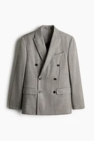 Regular Fit Double-Breasted Jacket