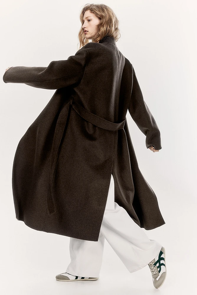 Handmade Wool-Blend Coat