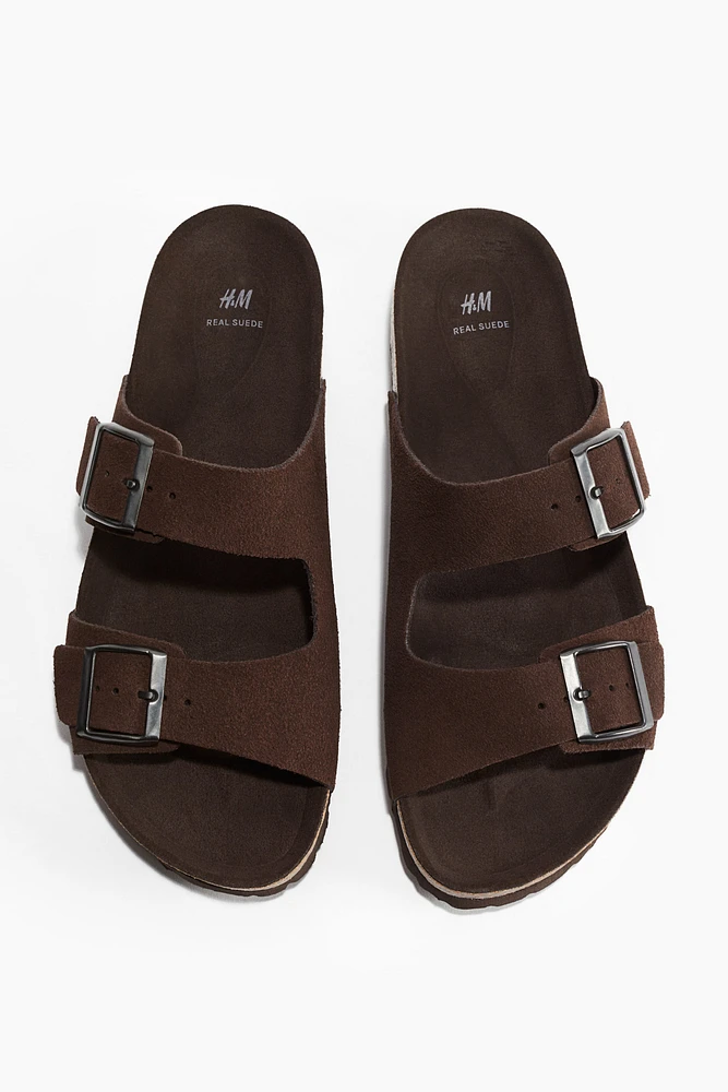 Sandales en cuir