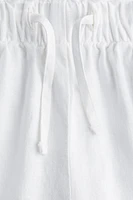 Pantalon en lin mélangé