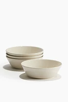 4-pack Stoneware Bowls