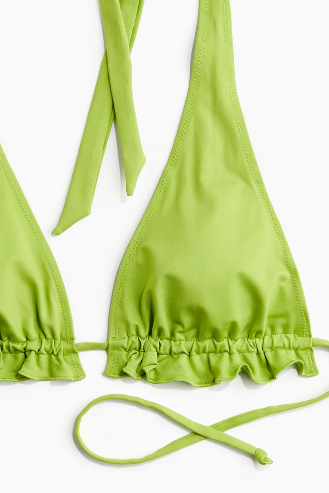 Haut de bikini triangle coussiné