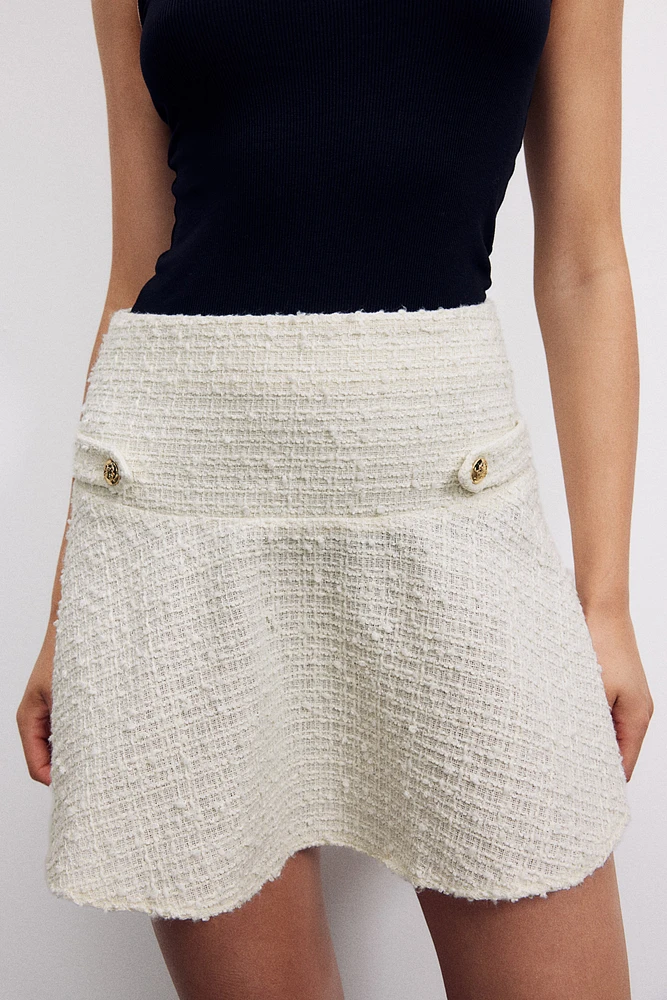 Bouclé Skirt