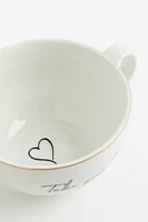 Tasse en porcelaine
