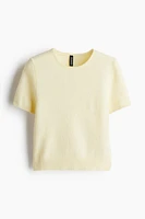 Fine-Knit T-Shirt