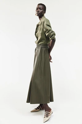 Chemise grande taille en lin