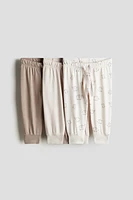 3-pack Cotton Jersey Joggers