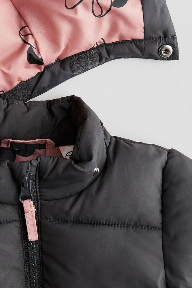 Appliquéd Puffer Jacket