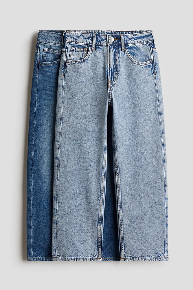 Lot de 2 jeans Coupe Flottante