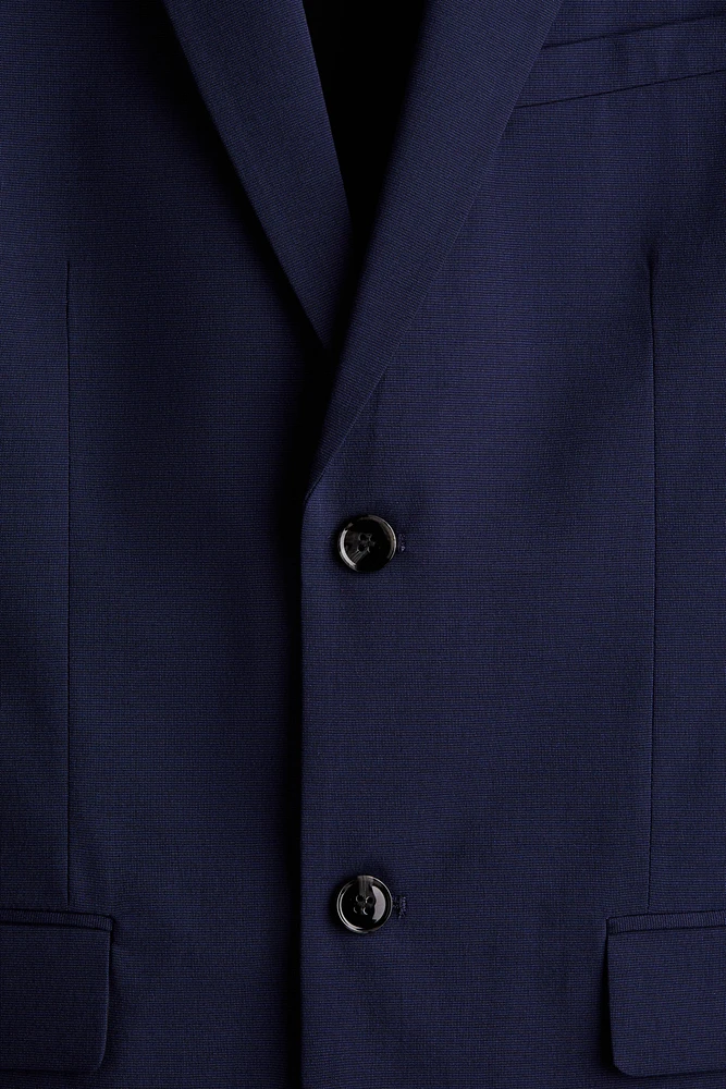 Veste classique à fermeture droite