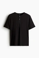 Slim-Fit Ribbed T-Shirt