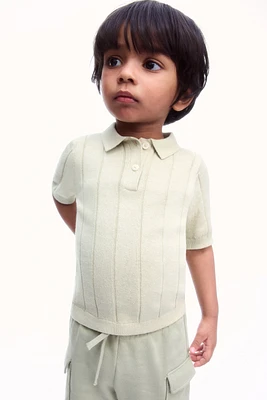 Knit Polo Shirt