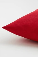 Housse de coussin en coton
