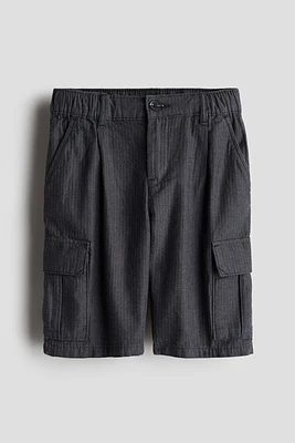 Cotton cargo shorts