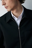 Regular-Fit Twill Overshirt