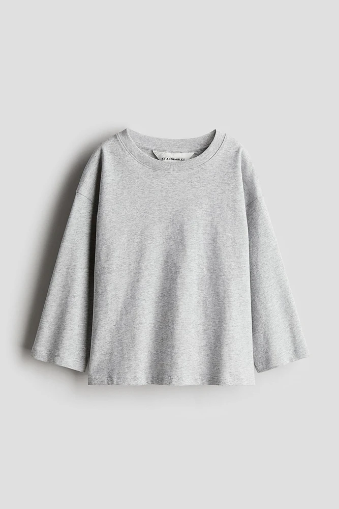 T-shirt à manches longues en coton