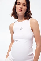MAMA Ribbed Tank Top