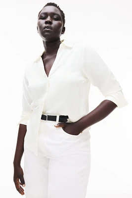V-neck Blouse
