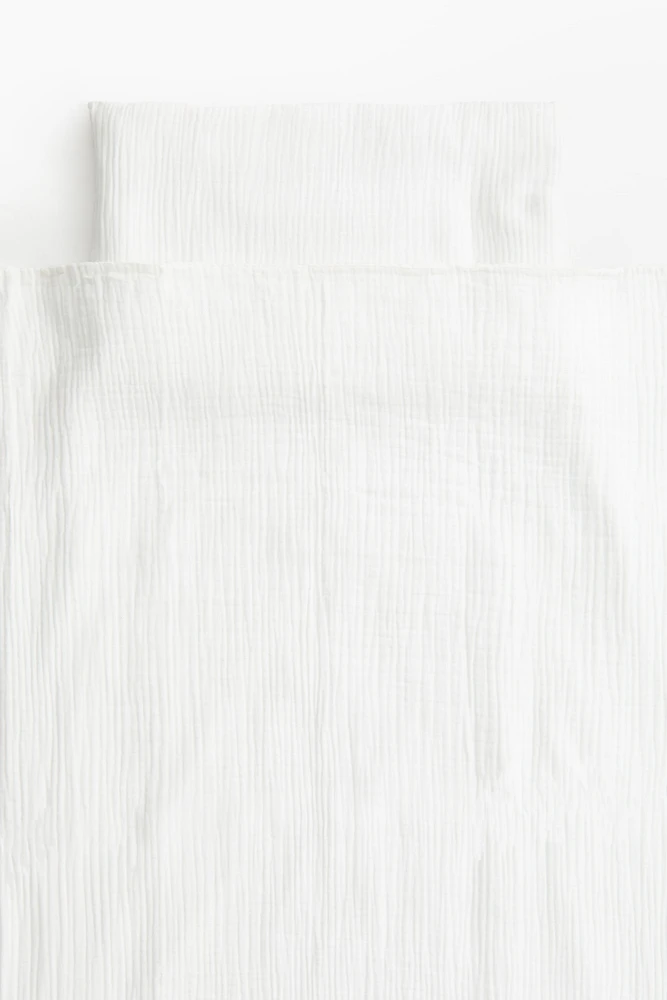 Enveloppe de couette en mousseline pour bébé