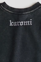 Sweatshirt with Printed Motif