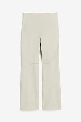 Pantalon 7/8 en cuir