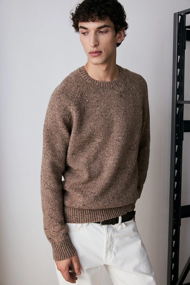 Regular Fit Wool-Blend Sweater