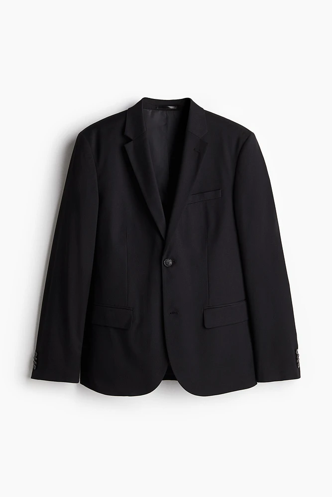 Skinny-Fit Single-Breasted Jacket
