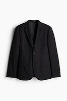 Skinny-Fit Single-Breasted Jacket