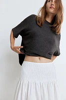 Skirt with Pintuck Detail