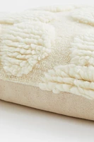 Tufted Wool-blend Cushion Cover