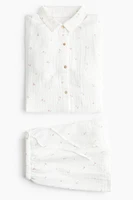 Pajama Shirt and Shorts