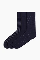 Fine-Knit Socks