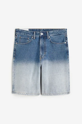 Relaxed Fit Denim Shorts