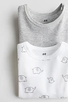 Lot de 2 maillots à manches longues