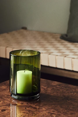 Large Glass Candle Lantern