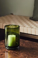 Large Glass Candle Lantern